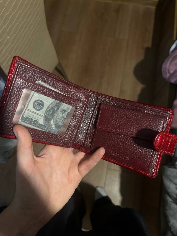 Кошелек кожа (искусственная) новый вместительный 3