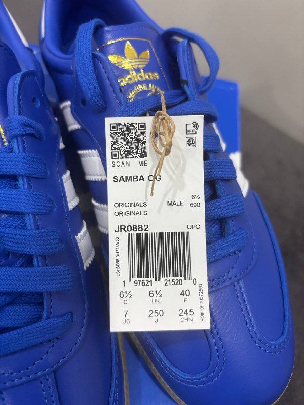 Кроссовки Adidas Samba OG мужские 4