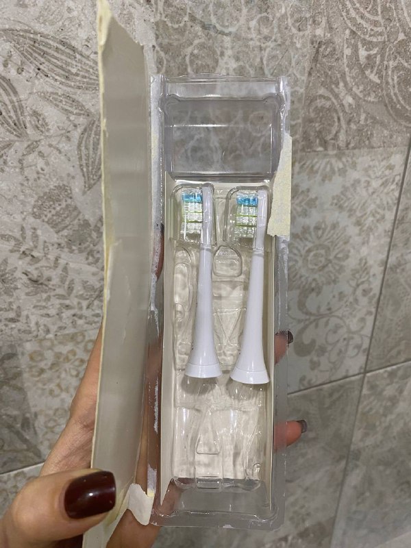 2 новые насадки W2 на электрическую щетку Philips Sonicare