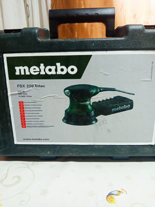 Шлифмашинка Metabo FSX 200 Intec