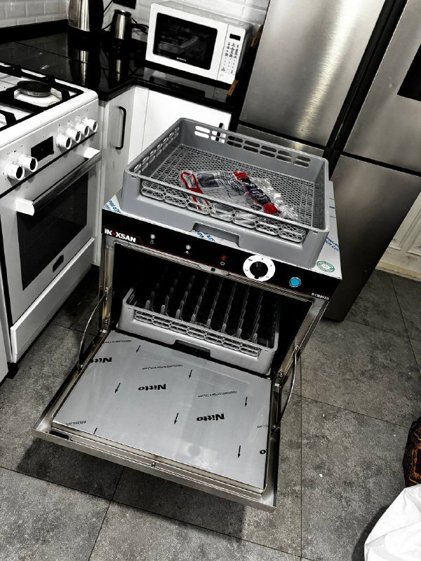 Машина INOXAN 500 стаканомоечная с фронтальной загрузкой 2