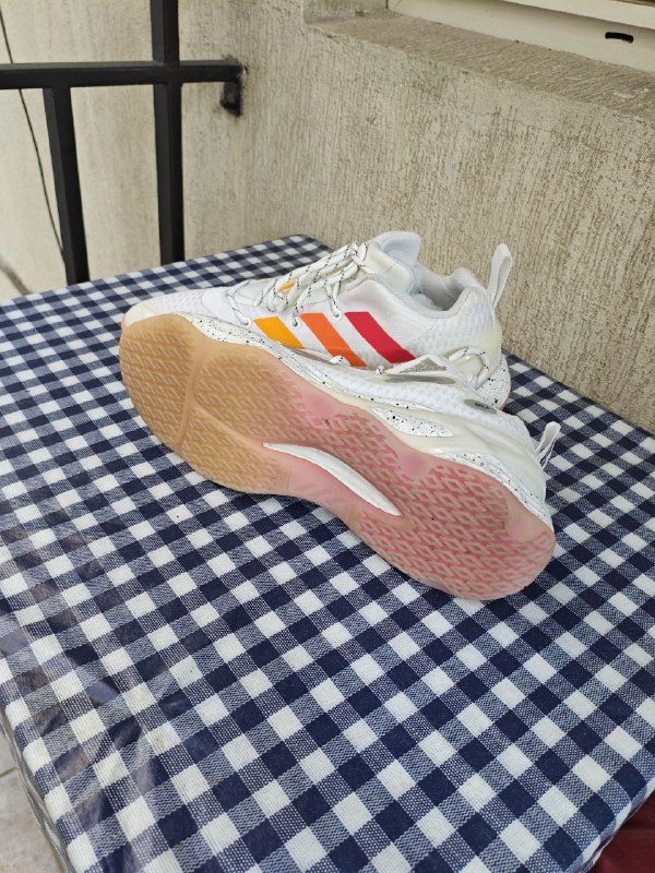 Кроссовки Adidas Mens Exhibit A GX3438 белые новые 4