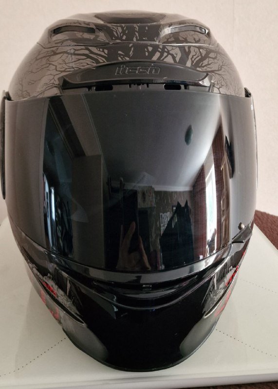 Мотошлем Интеграл Icon Airmada Thriller M с аксессуарами 3