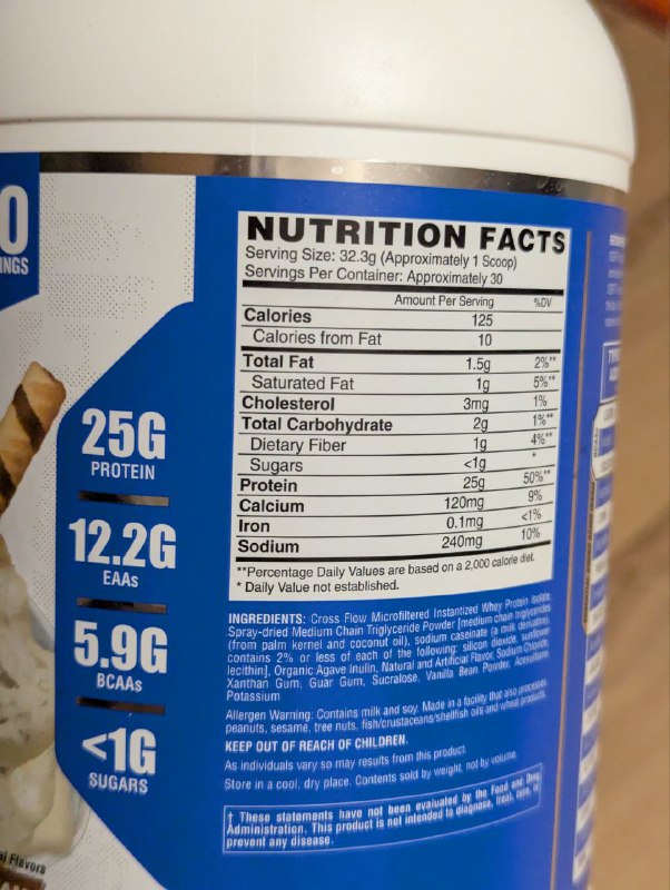 Протеин isofit whey isolate powder ванильное мороженое 2