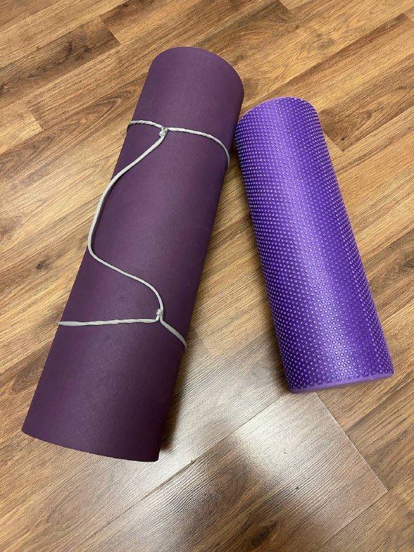 Коврик для йоги, пилатес ролл