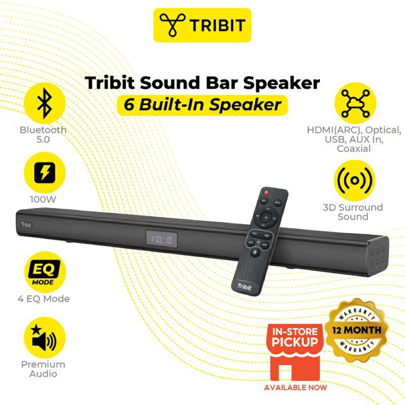 Саундбар Tribit 100w 5