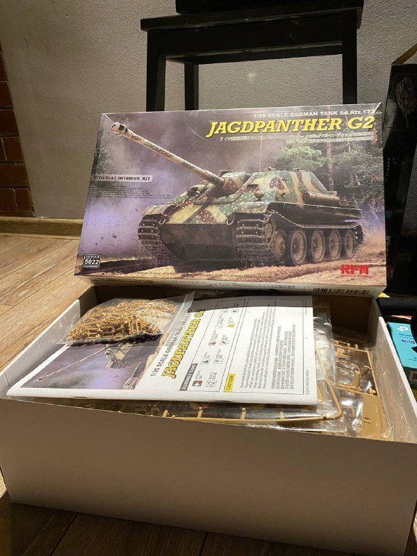 Модель Jagdpanther G2 1:35 RFM для моделистов