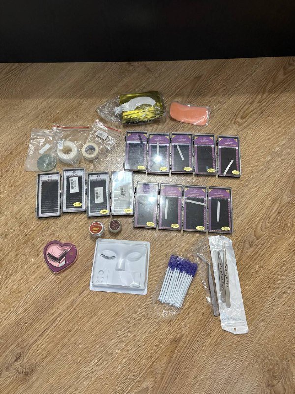 Набор для наращивания ресниц и ухода