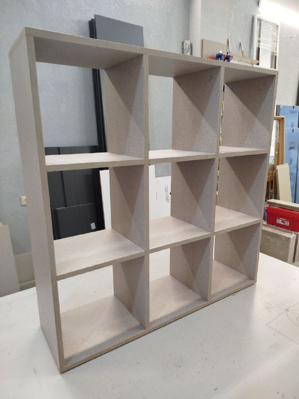 Стеллаж из ЛДСП 103х103х29 см 2