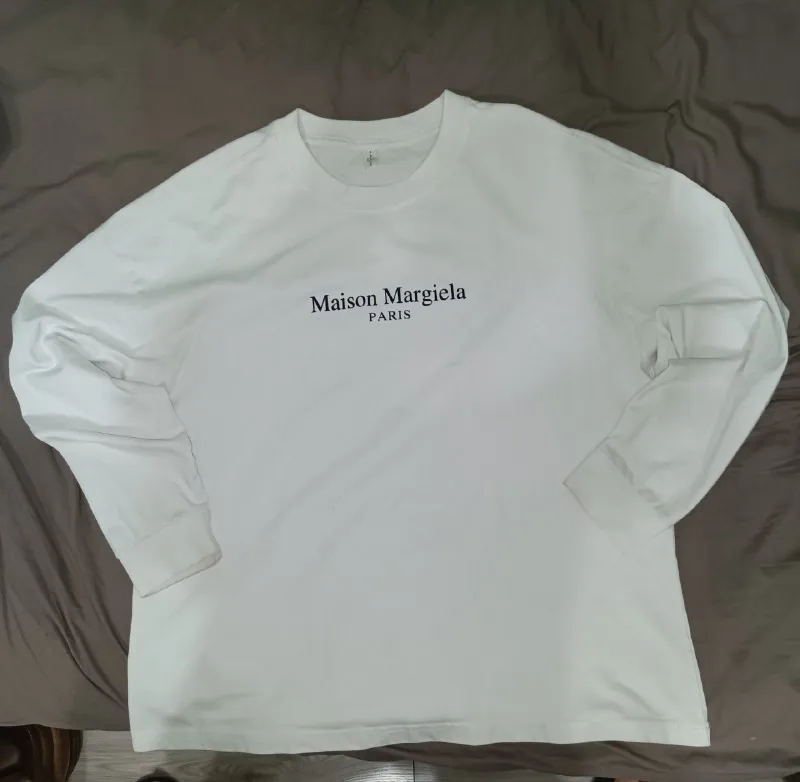 Maison Margiela оверсайз лонгслив 1