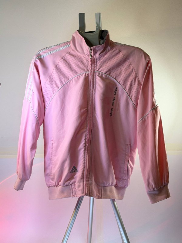розовая ветровка adidas Y2K 2
