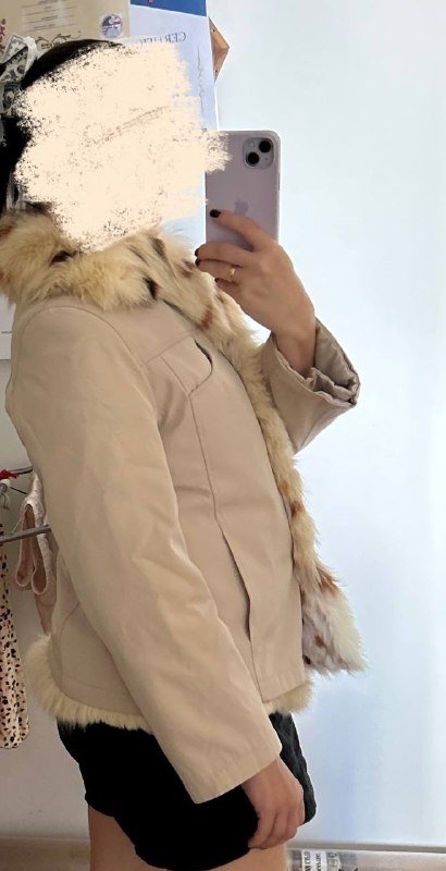 Куртка на натуральном меху с отстегивающейся подкладкой 2