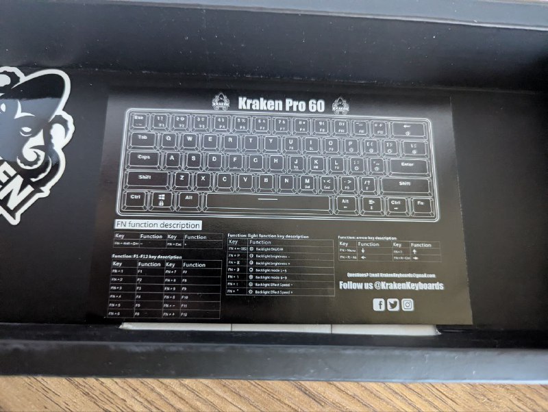 Mi band 8, Mi band 9, Kraken Pro 60 keyboard 3