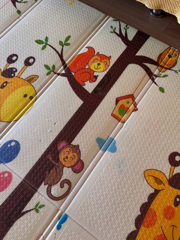 Детский складной коврик двухсторонний 180x200 см 4