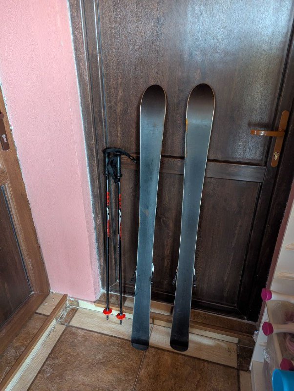 Лыжи K2 indy 124cm с чехлом и палками 2