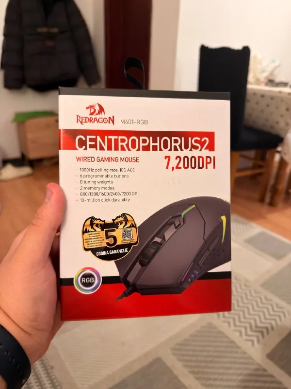 Мышь Redragon Centrophorus 2 1