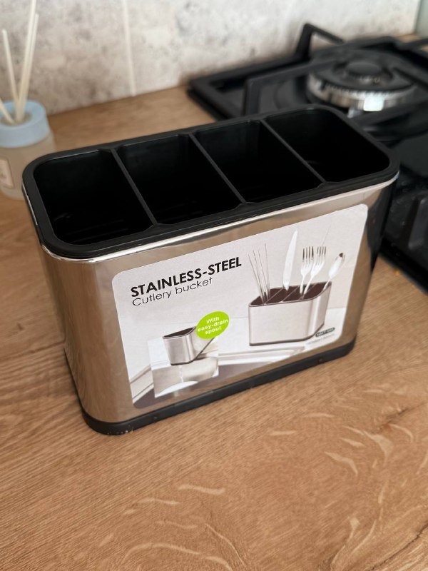 Органайзеры для кухонной утвари пластиковый, из нержавеющей стали 2