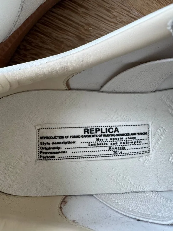 Maison Margiela Replica, мужские кроссовки 4