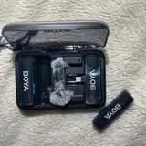 Мікрофон BOYA BOYALINK2, стабілізатор DJI Osmo Mobile 6 2