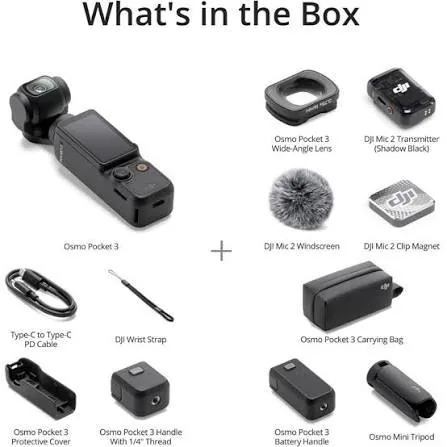 DJI Osmo Pocket 3 Creator Combo