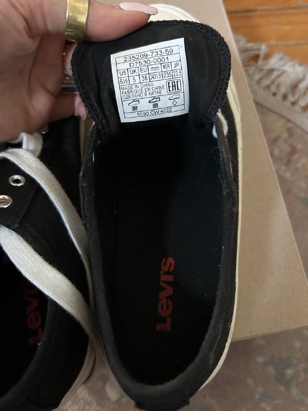 Кеды Levi’s original размер 37 (EU 38) 4