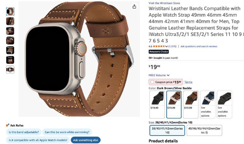 Apple Watch ремни, хьюмидор, мониторы Lenovo, лежанка для собаки, увлажнитель Xiaomi