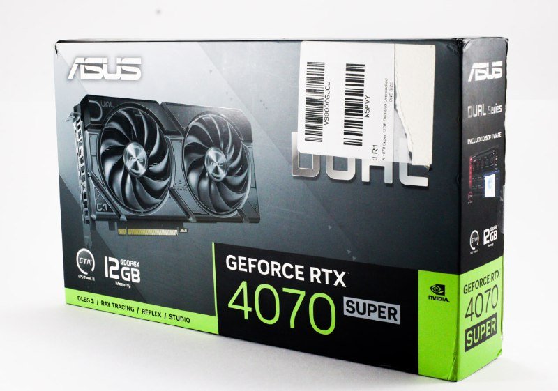 Видеокарта Asus RTX 4070 Super