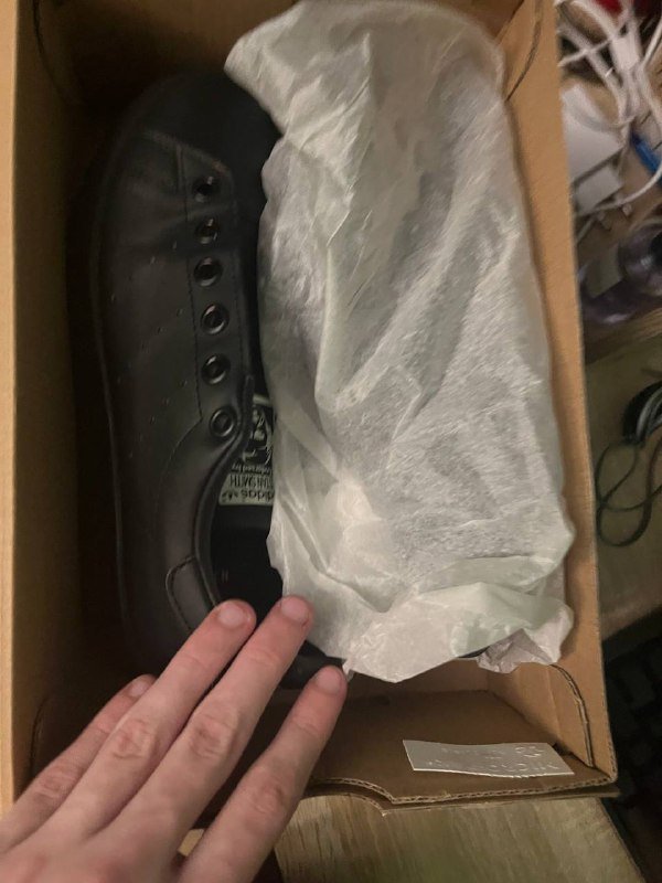 Кроссовки DC, Adidas Stan Smith черные 37 размер 3