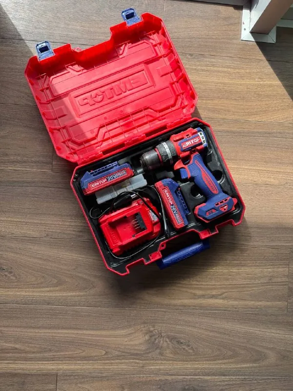 Аккумуляторная дрель-шуруповёрт EMTOP 20V Brushless