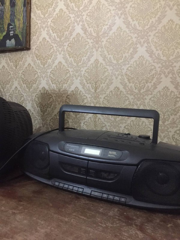 Магнитофон двухкассетный Panasonic RX-DT 401