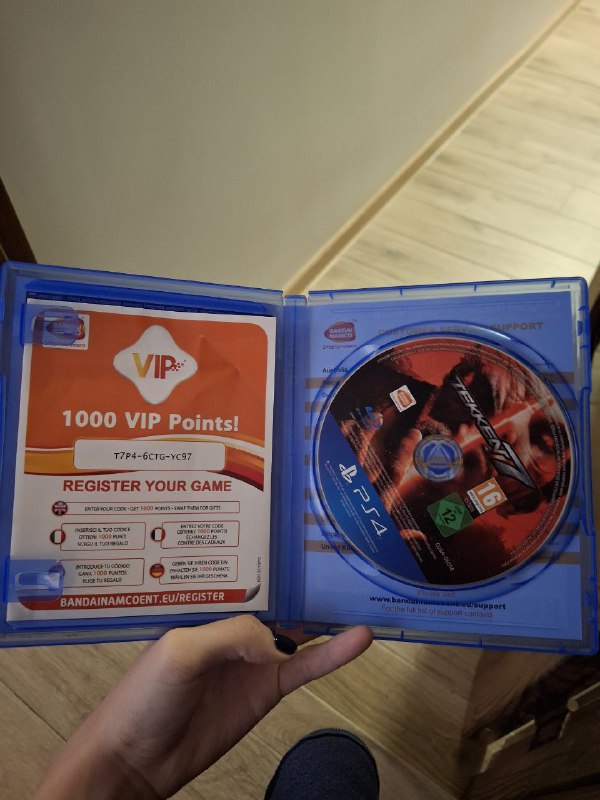 Диски PS4 Tekken 7, Resident Evil 7 2