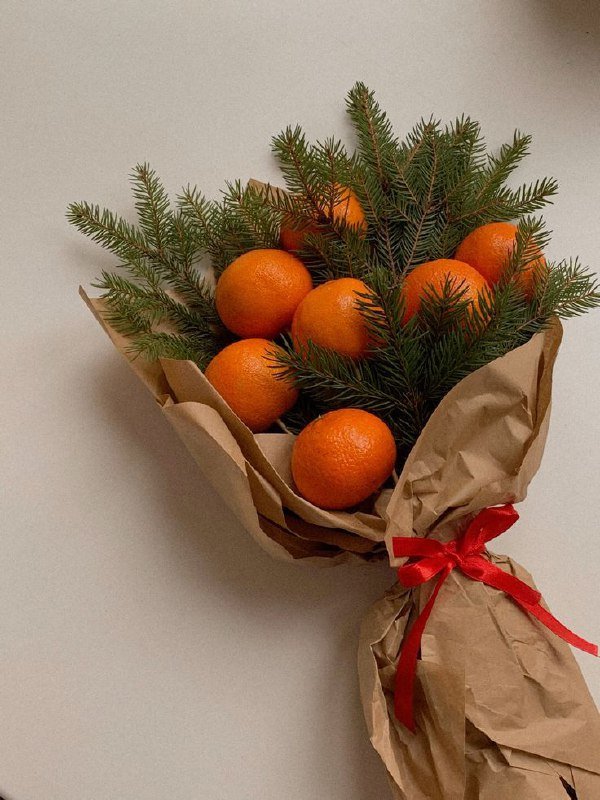 Букеты с мандаринами