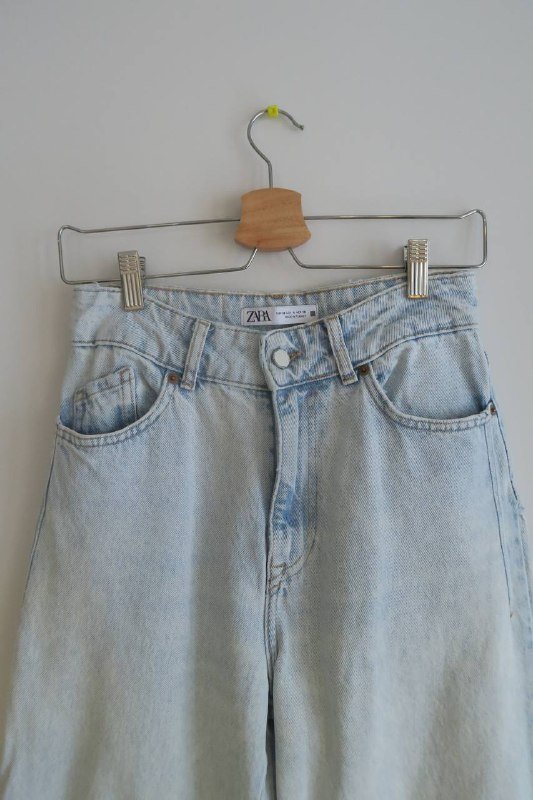 Широкие джинсы ZARA 2