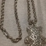 Серебряные изделия, часы, кулоны, браслет 2