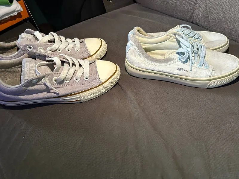 Кроссовки Converse и Lacoste, 37 размер 1