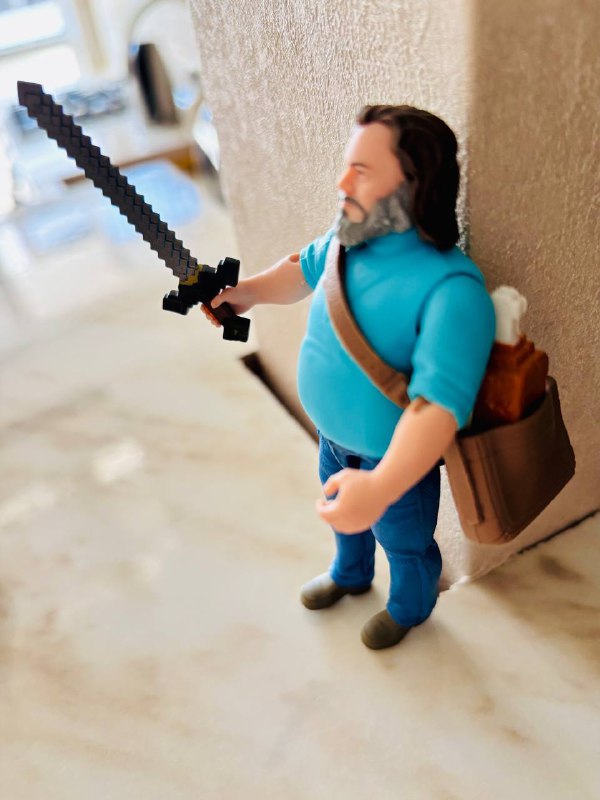 Фигурка Jack black по фильму Minecraft 3