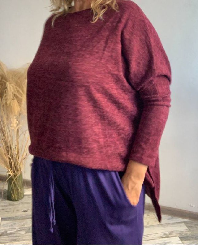 Джемпер хлопковый M-L 3