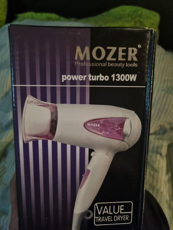 Фен Mozer power turbo 1300W