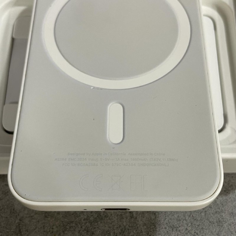 MagSafe Battery Pack, Leather Sleeve для iPhone 12 Mini 2