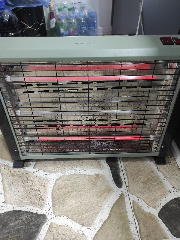 Электрический обогреватель с тремя тэнами