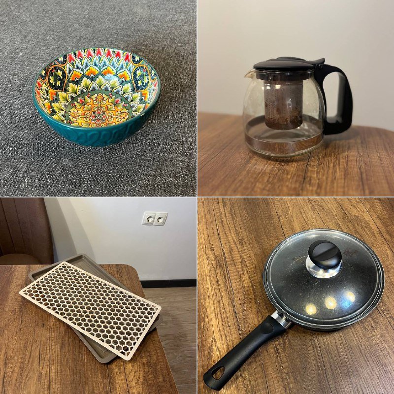 Корзиночки, мусорка, дуршлаг, поднос, фужеры, зеркало, ваза, чайник, сковородка, весы, пылесос, блендер, Xbox, подушки, ролл, стул офисный, кухонная утварь, чайная пара, набор стаканов, беспроводная зарядка, книги 3