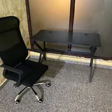Workstation: chair and desk 1