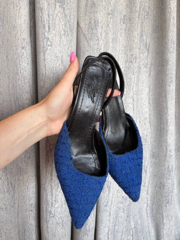 Синие туфли женские размер 38