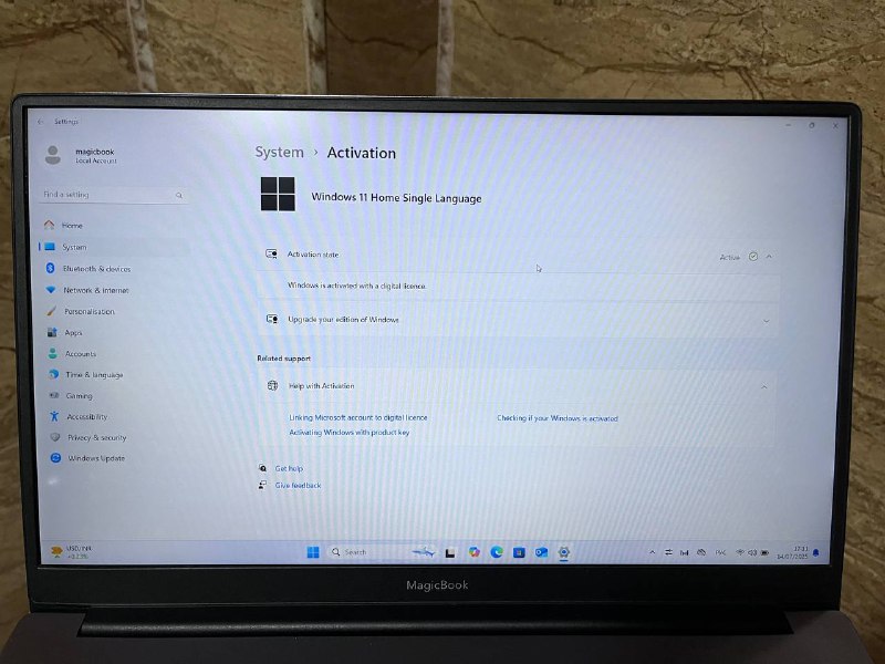 Ноутбук Huawei Honor MagicBook 15,6 Ryzen 5 3500U 8GB 256GB SSD 3