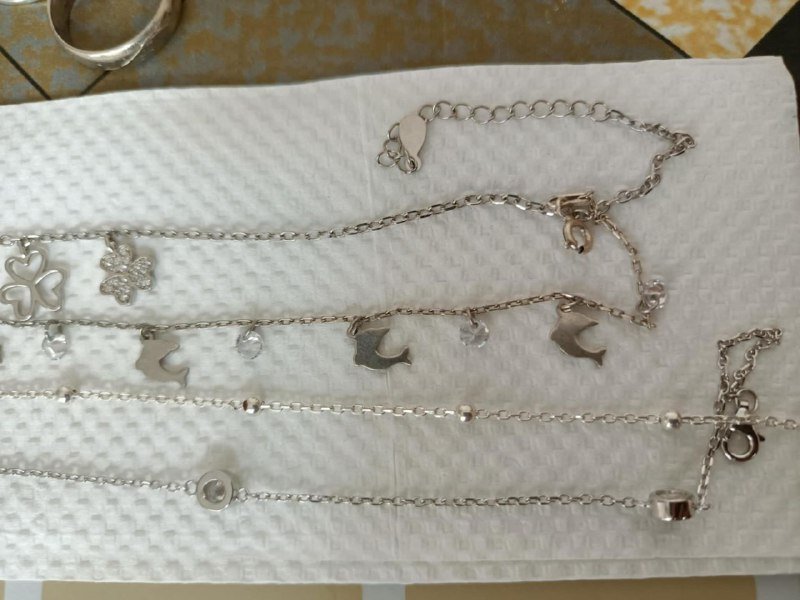 Серебряные кулоны и браслеты 925 пробы 5