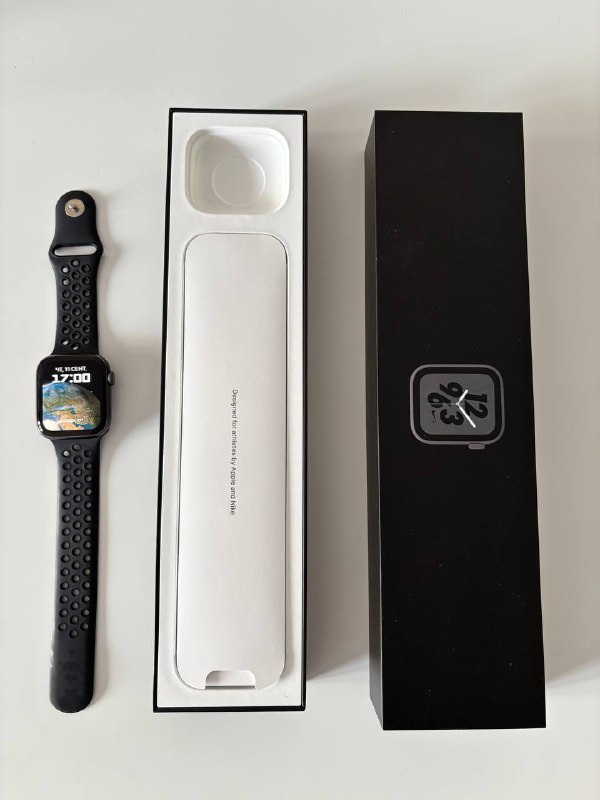 Apple Watch Nike S4, Xiaomi Mi Watch Lite, IPhone 14, рюкзак