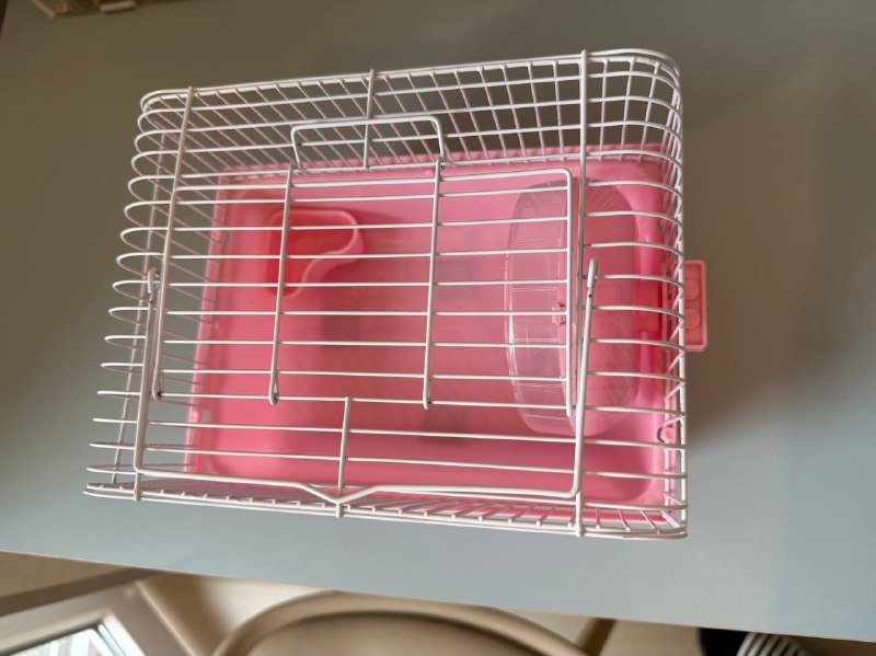 Клетка для карликового хомяка, шар для бега 2