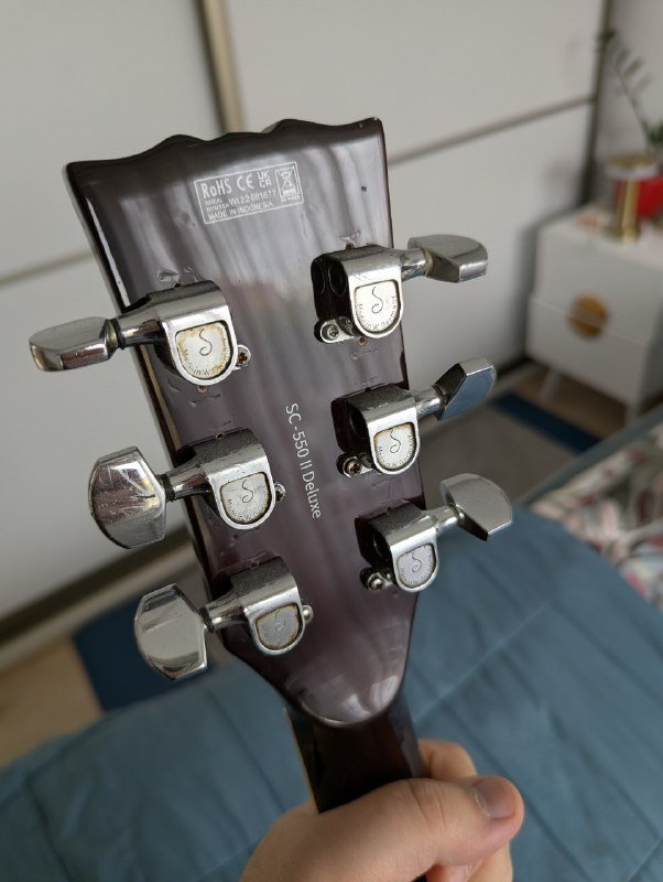 Элетрогитара Harley Benton sc 550 ii deluxe, Комбик Marshall MS-2R 5