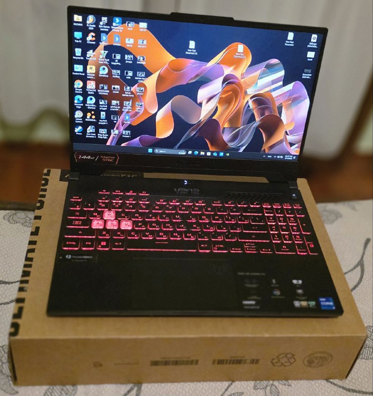 Asus Tuf F15 ноутбук i7 12700H RTX 3050 16ГБ SSD 512ГБ