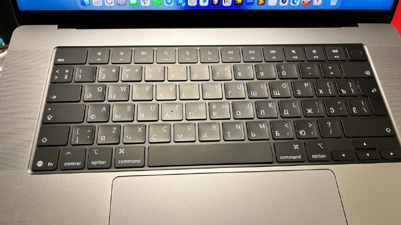 Русские кейкапы для MacBook 5